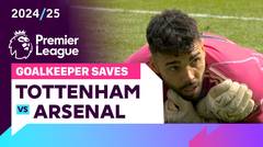 Penyelamatan Kiper | Tottenham vs Arsenal | Premier League 2024/25