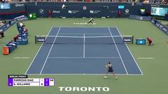 Match Highlights | Serena Williams vs Nuria Parrizas Diaz | WTA National Bank Open Presented by Rogers 2022