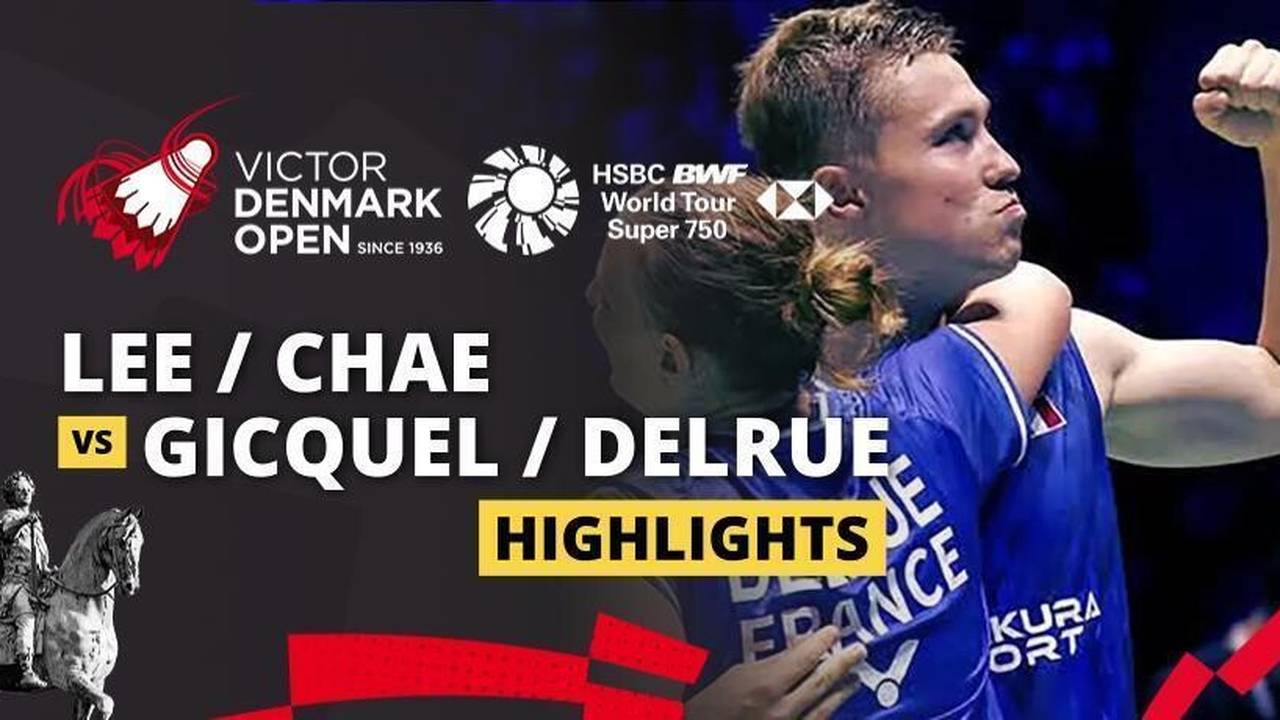 Lee jong min chae yu jung kor vs thom gicquel delphine delrue fra highlight victor denmark open