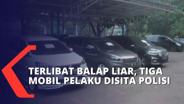 Polda Metro Jaya Sita Tiga Mobil dan Sanksi Para Pelaku Balap Liar di Senayan