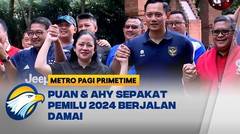 Puan dan AHY Ingin Pemilu 2024 Lancar dan Damai