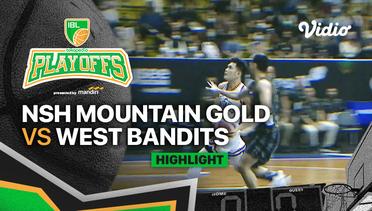 Highlights | Game 1: NSH Mountain Gold Timika vs West Bandits Combiphar Solo | IBL Playoffs 2022