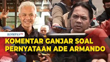 Ganjar Tanggapi Pernyataan Ade Armando soal Politik Dinasti Yogyakarta