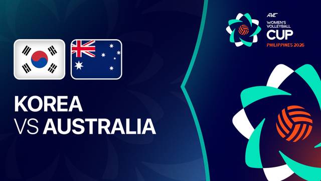 Korea vs Australia - Full Match | AVC Women's Cup 2026