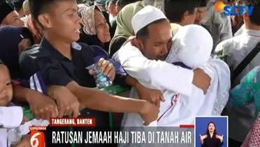 Tangis Haru Keluarga Sambut Kedatangan 390 Jemaah Haji di Tangerang - Liputan6 Siang