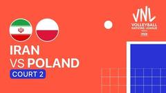 Full Match | VNL MEN'S - Iran vs Poland | Volleyball Nations League 2021