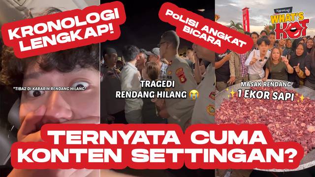 Kronologi Lengkap Kontroversi Rendang Willie Salim Hilang, Viral Isu Dugaan Cuma Konten Settingan