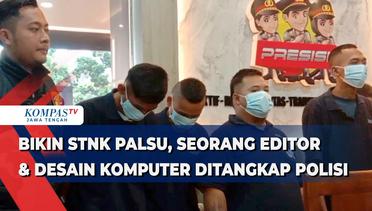 Bikin STNK Palsu, Seorang Editor dan Desain Komputer ditangkap Polisi
