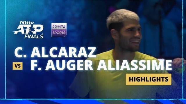 Semifinal: Carlos Alcaraz vs Felix Auger Aliassime - Highlight | Nitto ATP Finals 2025