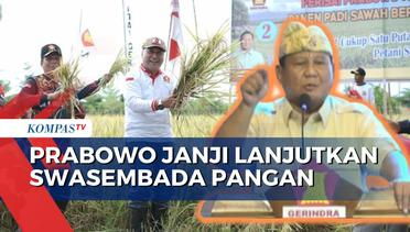 Prabowo Janji Lanjutkan Swasembada Pangan di HUT Ke-16 Partai Gerindra