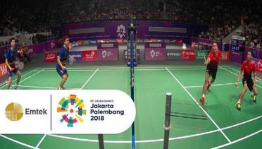 Indonesia vs Malaysia - Badminton Beregu Putra | Asian Games 2018