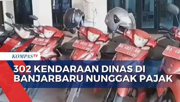 Hasil Sidak, Sebanyak 302 Aset Kendaraan Dinas di Pemkot Banjarbaru Nunggak Pajak