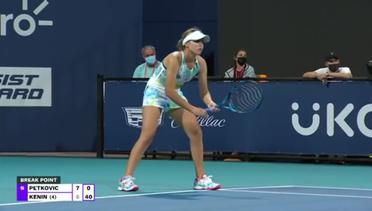 Match Highlight | Sofia Kenin 2 vs 1 Andrea Petkovic | WTA Miami Open 2021