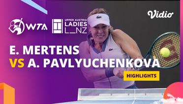 Quarter Final: Elise Mertens vs Anastasia Pavlyuchenkova - Highlights | WTA Upper Austria Ladies Linz 2024