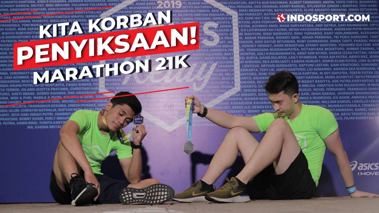 Apa Rasanya Running Marathon 21k Di Malam Hari Indosport Vidio