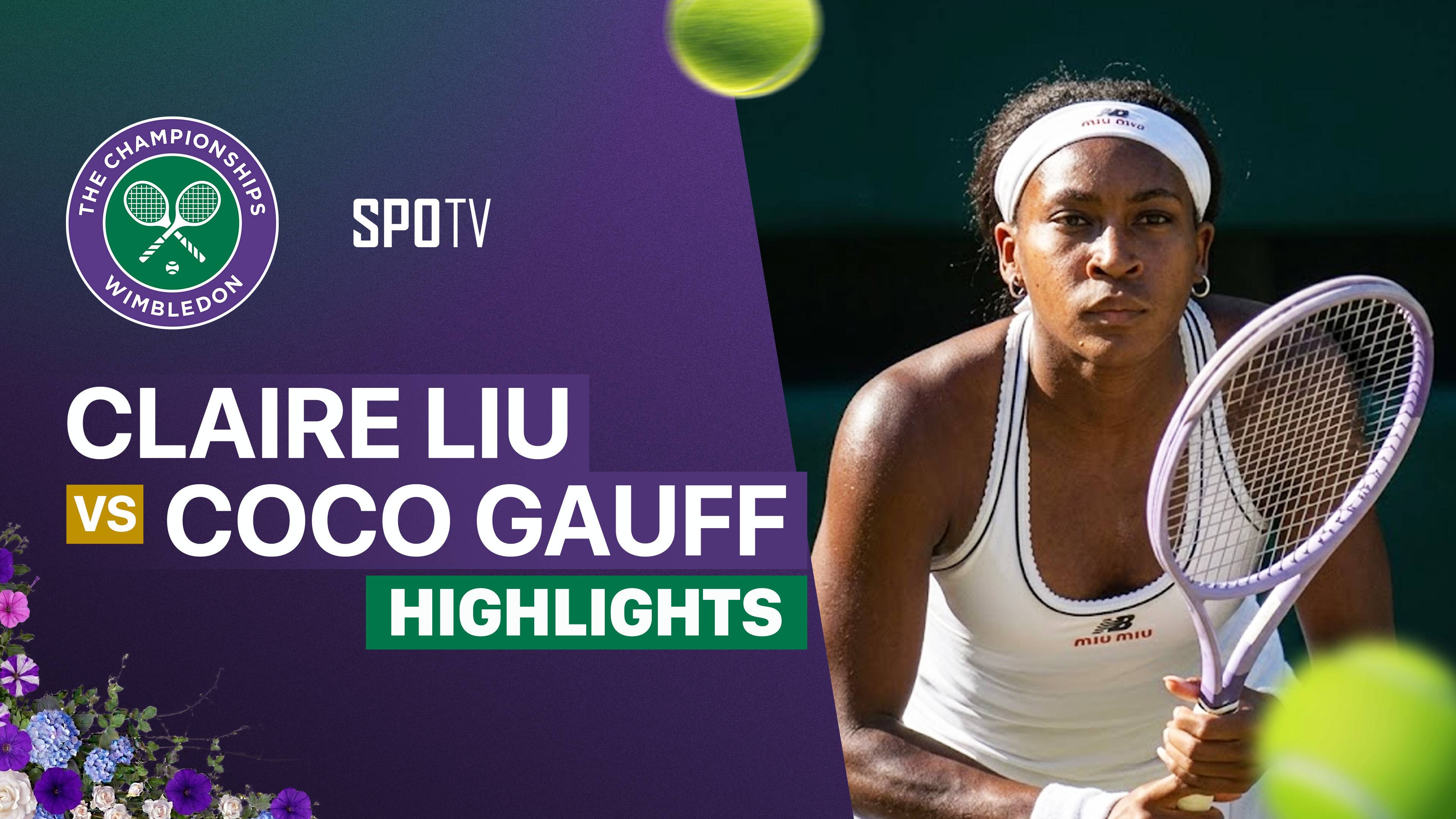 Claire Liu vs Coco Gauff - Ladies' Singles Third Round | Wimbledon 2026