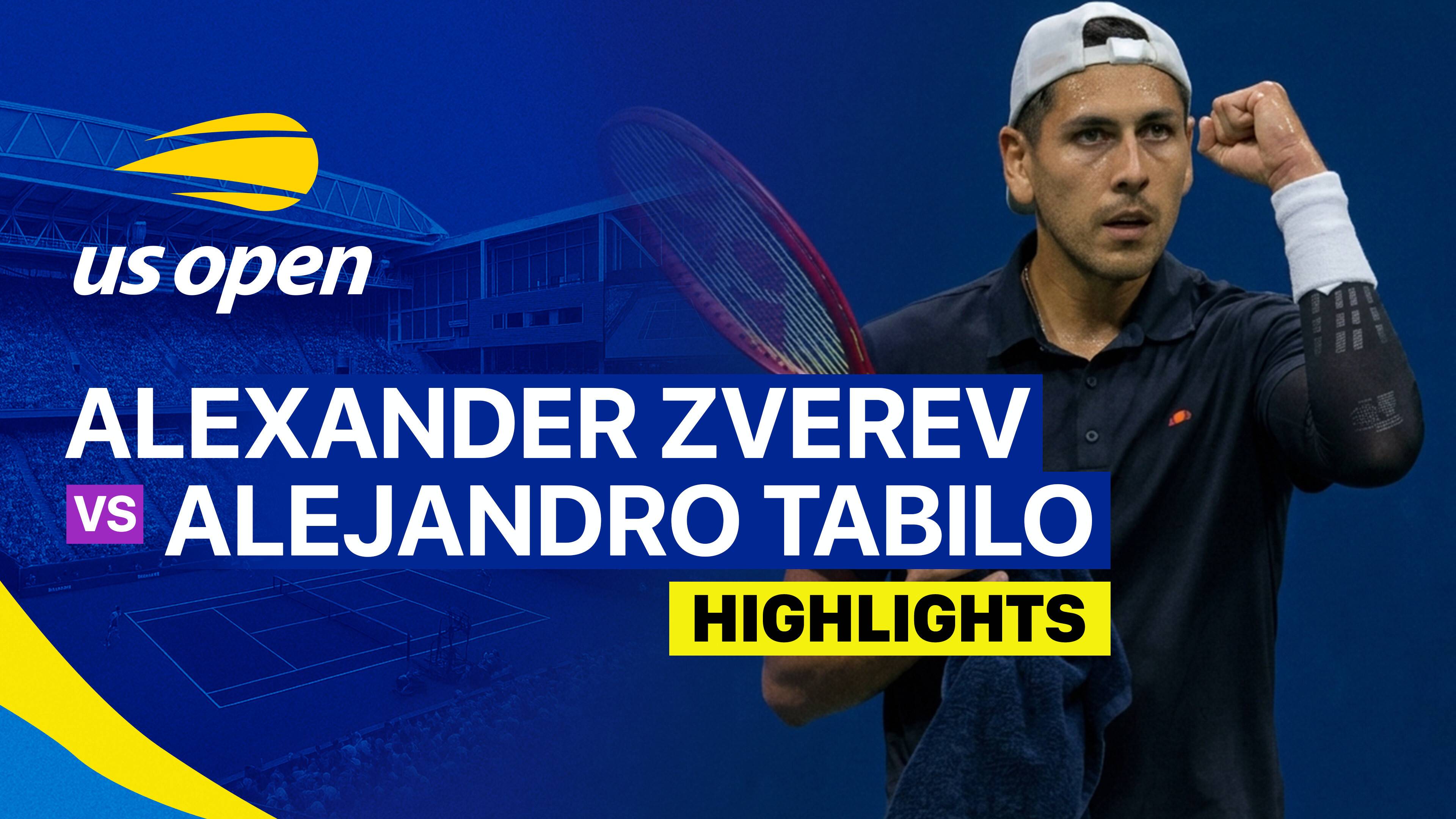Alexander Zverev vs Alejandro Tabilo - Men's Singles Round 3 | US Open Tennis Championships 2026