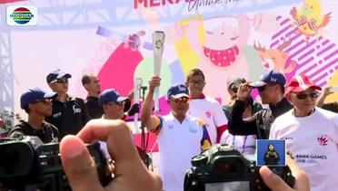 Mantan Atlet Indonesia Meriahkan Perjalanan Api Obor Asian Games - Fokus