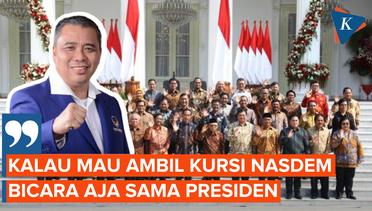 Kala Nasdem Meradang Usai PDI-P Minta Jokowi Evaluasi 2 Menterinya