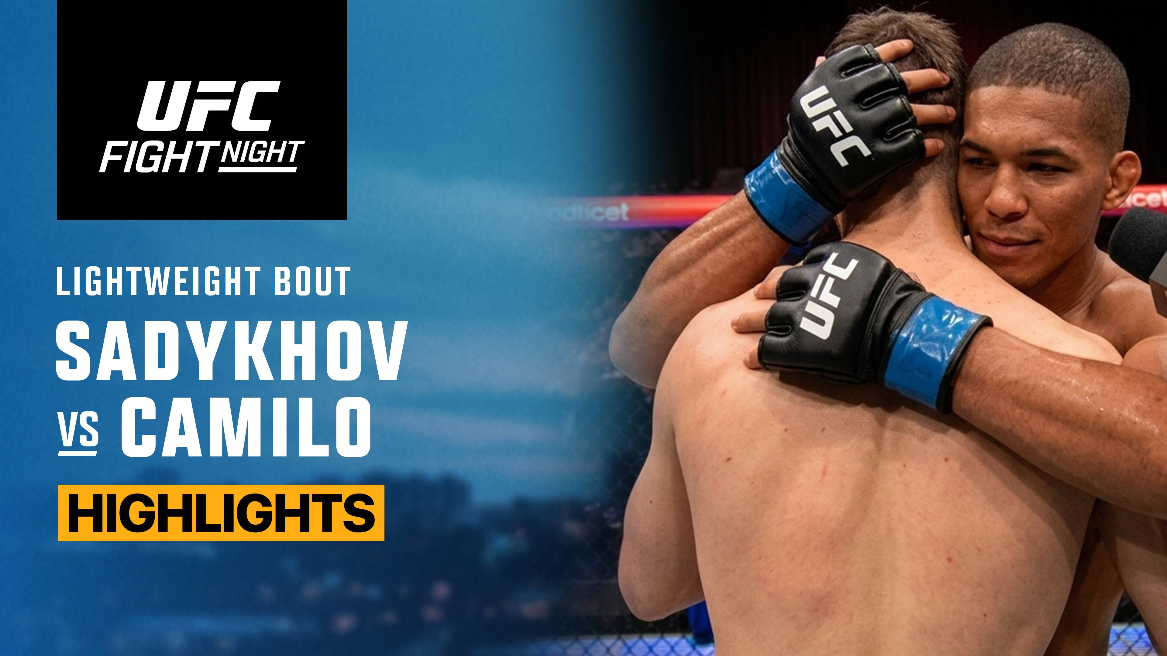 Nazim Sadykhov vs Matheus Camilo - Lightweight | UFC Fight Night