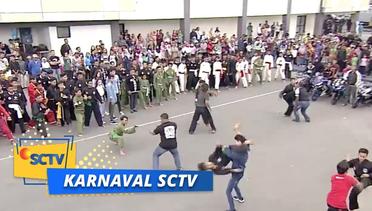 GOKIL!! Aksi Tim Pencak Silat Astuti Memukau Seluruh Penonton | Karnaval SCTV Tulungagung
