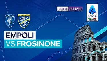 Empoli vs Frosinone - Serie A