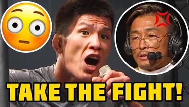 Shinya Aoki CALLS OUT "Sexyama": TAKE THE FIGHT!