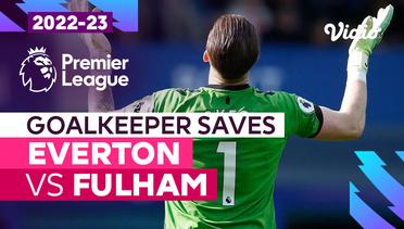 Aksi Penyelamatan Kiper | Everton vs Fulham | Premier League 2022/23
