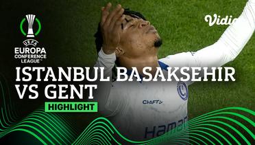 Highlights - Istanbul Basaksehir vs Gent | UEFA Europa Conference League 2022/23