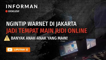 Ngintip Warnet di Jakarta Jadi Tempat Main Judi Online, Banyak Anak-anak yang Main! | Informan