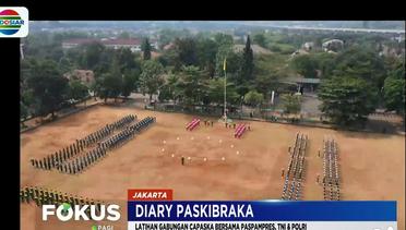 Diary Paskibaraka: Latihan Gabungan dengan TNI-Polri - Fokus Pagi