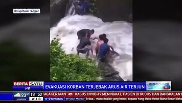 Aksi Penyelamatan Dua Teman di Air Terjun Wera Berlangsung Dramatis