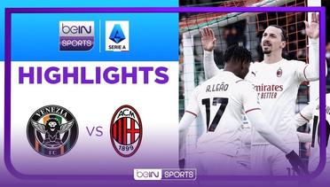 Match Highlights | Venezia 0 vs 3 AC Milan | Serie A 2021/2022