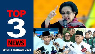 Megawati Kampanye Ganjar-Mahfud, Gibran Tanggapi Ahok, Cak Imin Respons Erick Thohir [TOP 3 NEWS]