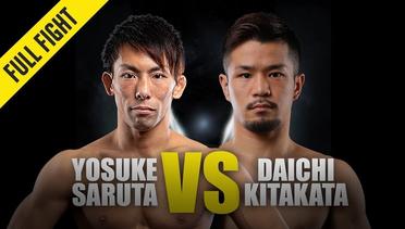 Yosuke Saruta vs. Daichi Kitakata - ONE Full Fight - October 2019