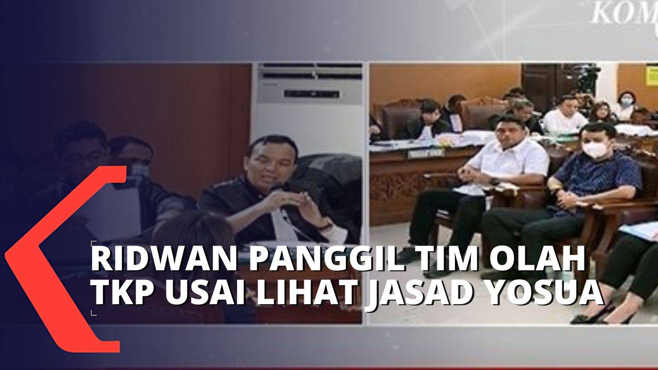 AKBP Ridwan Panggil Tim Olah TKP Usai Lihat Jenazah Brigadir J di Rumah ...
