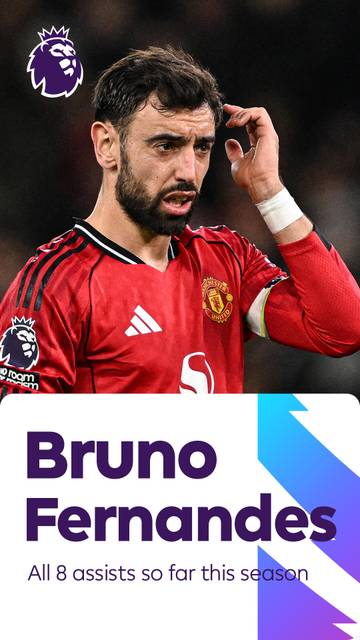 Kompilasi 8 assist Bruno Fernandes hingga tengah musim | Premier League 2025/26