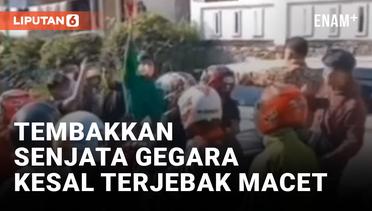 Ngaku TNI, Koboi Jalanan Tembakkan Airsoft Gun Saat Terjebak Kemacetan di Puncak Bogor