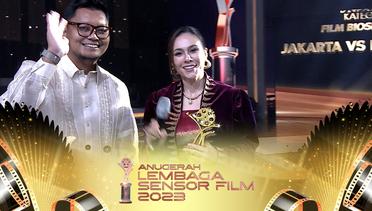 Selamat Untuk Film “Jakarta Vs Everybody” Meraih Anugerah Kategori Film Bioskop 21+ | Anugerah Lembaga Sensor Film 2023