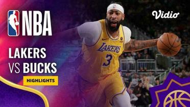 LA Lakers vs Milwaukee Bucks - Highlights | NBA Regular Season 2023/24