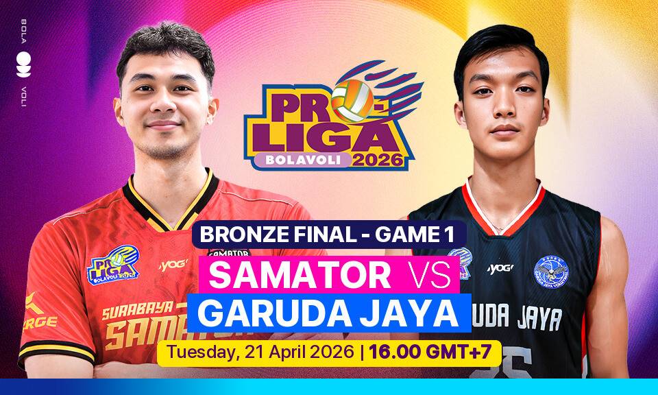 Surabaya Samator vs Jakarta Garuda Jaya