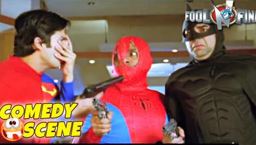 Shahid Kapoor, Paresh Rawal & Johnny Lever Dressed As Superheroes | Comedy Scene | Fool N Final