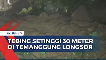 Tebing Longsor, Akses Jalan Penghubung Temanggung-Semarang Terputus