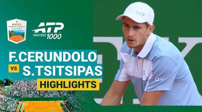 Francisco Cerundolo vs Stefanos Tsitsipas - Round 1 (Court Rainier III) | ATP 1000: Rolex Monte-Carlo Masters 2026