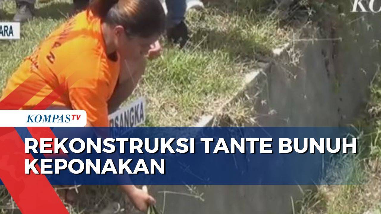 Rekonstruksi Tante Bunuh Keponakan di Sulawesi Utara, Keluarga Histeris! - Kompas TV