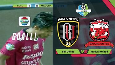 Gol Fadhil Sausu - Bali United (1) v (0) Madura United | Go-Jek Liga 1 bersama Bukalapak