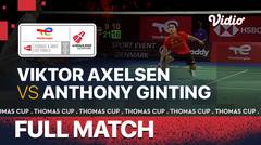 Full Match | Indonesia vs Denmark | Anthony Sinisuka Ginting vs Viktor Axelsen | Thomas & Uber Cup 2020