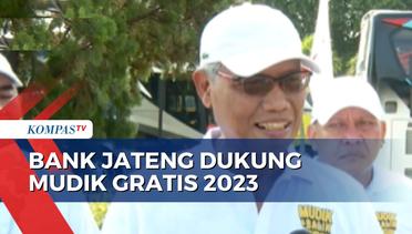 Dukung Mudik Gratis 2023, Bank Jateng Sumbangkan 65 Bus dan 4 Gerbong Kereta Api!