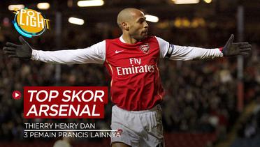 Thierry Henry dan 3 Pemain Prancis dengan Torehan Gol Terbanyak di Arsenal