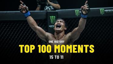 Top 100 Moments In ONE History - 15 To 11 - Ft. Eduard Folayang, Stamp Fairtex & More